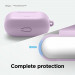 Elago AirPods 3 Silicone Hang Case - силиконов калъф с карабинер за Apple AirPods 3 (светлолилав) 6