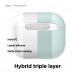 Elago AirPods 3 Liquid Hybrid Case - твърд силиконов кейс за Apple AirPods 3 (зелен) 2