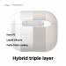 Elago AirPods 3 Liquid Hybrid Case - твърд силиконов кейс за Apple AirPods 3 (бежов) 2