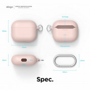 Elago AirPods 3 Liquid Hybrid Hang Case for Apple AirPods 3 (lovely pink) 6