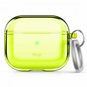 Elago AirPods 3 Clear Hang Case for Apple AirPods 3 (neon yellow)