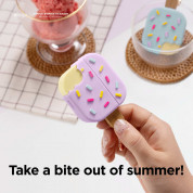 Elago AirPods 3 Ice Cream Design Silicone Case for Apple Airpods Pro (lavender) 1