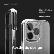 Elago Urban Clear Case - удароустойчив силиконов (TPU) калъф за iPhone 13 Pro (прозрачен) 3