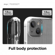 Elago Urban Clear Case - удароустойчив силиконов (TPU) калъф за iPhone 13 Pro (прозрачен) 7
