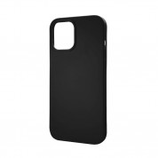 Tactical Velvet Smoothie Cover - силиконов калъф за iPhone 13 mini (черен)