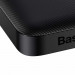Baseus Bipow Digital Display Power Bank 15W 10000mAh (PPDML-I01) - външна батерия с два USB-A и един USB-C изходи и технология за бързо зареждане (черен) 4