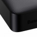 Baseus Bipow Digital Display Power Bank 15W 20000mAh (PPDML-J01) - външна батерия с два USB-A и един USB-C изходи и технология за бързо зареждане (черен) 4