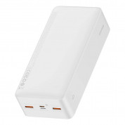 Baseus Bipow Digital Display Power Bank 20W 30000 mAh (PPDML-N02) - външна батерия с два USB-A и един USB-C изходи и технология за бързо зареждане (бял) 2
