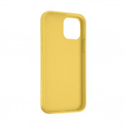 Tactical Velvet Smoothie Cover - силиконов калъф за iPhone 13 mini (жълт) 1