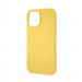 Tactical Velvet Smoothie Cover - силиконов калъф за iPhone 13 mini (жълт) 1