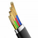 Baseus Simple HW Quick Charge USB-C to USB-A Cable 40W (CATMBJ-BG1) - USB-C кабел за устройства с USB-C порт (23 см) (сив) 5