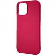 Tactical Velvet Smoothie Cover - силиконов калъф за iPhone 13 Pro Max (червен)