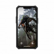 Urban Armor Gear Monarch Kevlar Case - удароустойчив хибриден кейс за iPhone 13 Pro Max (черен-кевлар) 3