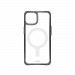Urban Armor Gear Plyo Case With MagSafe - удароустойчив хибриден кейс с MagSafe за iPhone 13 (черен-прозрачен) 5
