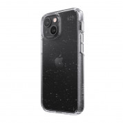 Speck Presidio Glitter Perfect Clear for iPhone 13 mini, iPhone 12 mini (clear) 4