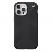 Speck Presidio 2 Grip Case - удароустойчив хибриден кейс за iPhone 13 Pro Max, iPhone 12 Pro Max (черен) 2