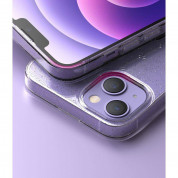 Ringke Air Glitter Case - силиконов (TPU) калъф за iPhone 13 (прозрачен) 2
