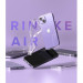 Ringke Air Case - силиконов (TPU) калъф за iPhone 13 (черен-прозрачен) 9