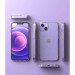 Ringke Air Glitter Case - силиконов (TPU) калъф за iPhone 13 mini (прозрачен) 7
