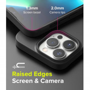 Ringke Air S Case - силиконов (TPU) калъф за iPhone 13 Pro (черен) 2