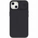 Nillkin CamShield Silky Silicone Case - силиконов (TPU) калъф за iPhone 13 (черен) 1