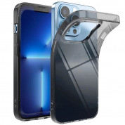 Ringke Air Case - силиконов (TPU) калъф за iPhone 13 Pro (черен-прозрачен)