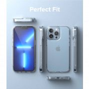 Ringke Air Case - силиконов (TPU) калъф за iPhone 13 Pro (черен-прозрачен) 6