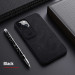 Nillkin Qin Book Pro Leather Flip Case - кожен калъф, тип портфейл за iPhone 13 (черен) 3
