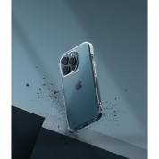 Ringke Fusion Crystal Case - хибриден удароустойчив кейс за iPhone 13 Pro (черен-прозрачен) 6