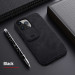 Nillkin Qin Book Pro Leather Flip Case - кожен калъф, тип портфейл за iPhone 13 Pro Max (черен) 4