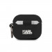 Karl Lagerfeld AirPods 3 Karl Head Silicone Case - силиконов калъф с карабинер за Apple AirPods 3 (черен) 2
