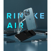 Ringke Air Case - силиконов (TPU) калъф за iPhone 13 Pro Max (черен-прозрачен) 9