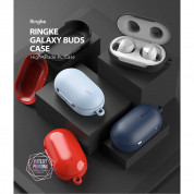 Ringke Galaxy Buds PC Case - поликарбонатов кейс с карабинер за Samsung Galaxy Buds, Galaxy Buds Plus (червен)  2