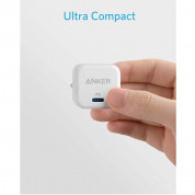 Anker PowerPort III Cube Wall Charger 20W USB-C - захранване за ел. мрежа с USB-C порт и технология за бързо зареждане (бял) 2