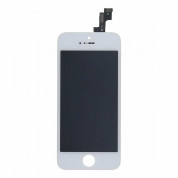 BK Replacement iPhone 5S, iPhone SE Display Unit - резервен дисплей за iPhone 5S, iPhone SE (пълен комплект) (бял)