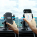 Joyroom Mechanical Car Phone Holder with Adjustable Arm - универсална разтягаща се поставка за таблото или стъклото на кола за смартфони с ширина от 55 до 85 мм (черен) 3