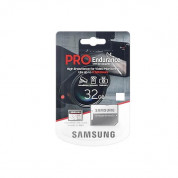 Samsung MicroSDHC Pro Endurance 32GB UHS-I 4K UltraHD class 10 up to 100 MBs with SD Adapter (for video monitoring) 4