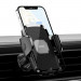 Joyroom Mechanical Car Air Vent Phone Holder - поставка за радиатора на кола за смартфони с ширина от 55 до 85 мм (черен) 2
