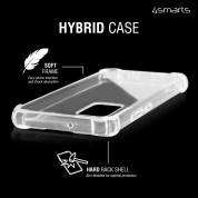 4smarts Hard Cover Ibiza - хибриден удароустойчив кейс за iPhone 13 Pro (прозрачен) 2
