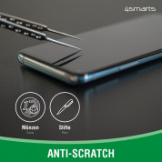 4smarts 360° Starter Set X-Pro Glass - тънък силиконов кейс и стъклено защитно покритие за дисплея на Samsung Galaxy A21s (прозрачен) 5