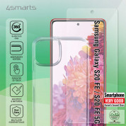 4smarts 360° Starter Set X-Pro Glass - тънък силиконов кейс и стъклено защитно покритие за дисплея на Samsung Galaxy S20 FE (прозрачен) 1