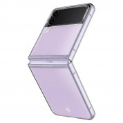 Spigen AirSkin Case - качествен поликарбонатов кейс за Samsung Galaxy Z Flip 3 (прозрачен)