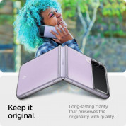 Spigen AirSkin Case - качествен поликарбонатов кейс за Samsung Galaxy Z Flip 3 (прозрачен) 14