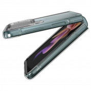 Spigen AirSkin Case - качествен поликарбонатов кейс за Samsung Galaxy Z Flip 3 (прозрачен) 7