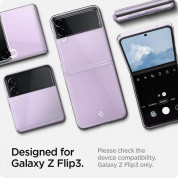 Spigen AirSkin Case - качествен поликарбонатов кейс за Samsung Galaxy Z Flip 3 (прозрачен) 11