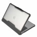4smarts Full Body Sturdy Case - удароустойчив хибриден кейс за MacBook Pro 13 (2016-2020), MacBook Pro 13 M1 (2020), MacBook Pro 13 M2 (2022) (черен-прозрачен) 1