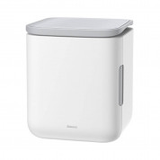Baseus Igloo Mini Fridge 6L EU Cooler and Warmer (ACXBW-A02) - портативен мини хладилник (бял)  1
