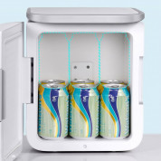Baseus Igloo Mini Fridge 6L EU Cooler and Warmer (ACXBW-A02) - портативен мини хладилник (бял)  15