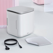 Baseus Igloo Mini Fridge 6L EU Cooler and Warmer (ACXBW-A02) - портативен мини хладилник (розов)  6