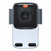 Baseus 2in1 Gravity Car Vent and Dashboard Mount (SUYK000001) - поставка за радиатора или таблото на кола за смартфони с дисплеи до 6.7 инча (черен) 2